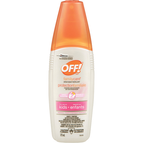 Insectifuge Off! Protection familiale &agrave; parfum de Fraîcheur tropicale, DEET &agrave; 5 %, Vaporisateur, 175 ml Les Fournitures Industrielles Méga
