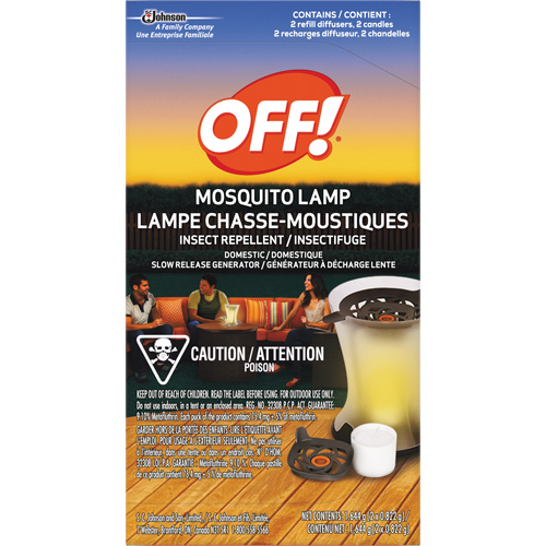 Recharge pour lampe chasse-moustiques Off! PowerPad, Sans DEET, Recharge,  Les Fournitures Industrielles Méga