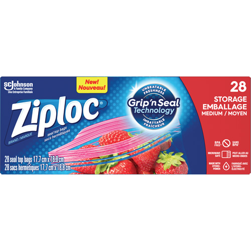 Sacs d'emballage Ziploc Les Fournitures Industrielles Méga