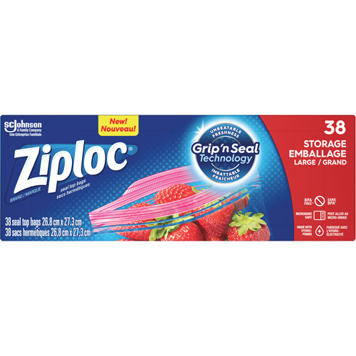 Sacs d'emballage Ziploc Les Fournitures Industrielles Méga