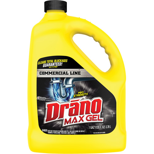 Drano&reg; Max Gel Clog Remover Drain Cleaner Les Fournitures Industrielles Méga