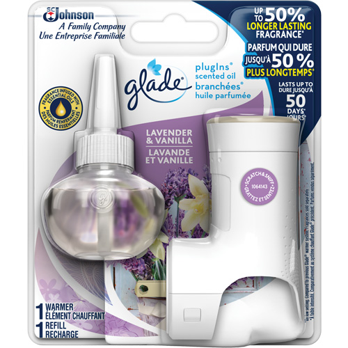 Trousse de d&eacute;marrage Glade Branch&eacute;es huile parfum&eacute;e Les Fournitures Industrielles Méga