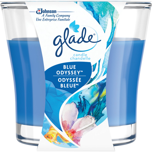 Chandelle en pot Glade, Odyss&eacute;e bleue Les Fournitures Industrielles Méga