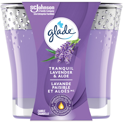 Glade&reg; 2-in-1 Candle, Lavender & aloe Les Fournitures Industrielles Méga