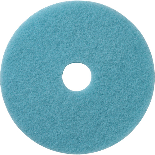 Luster Lite Floor Pads, 19", Burnishing, Light Blue Les Fournitures Industrielles Méga