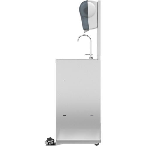 Poste de nettoyage des mains portable MRSink Les Fournitures Industrielles Méga