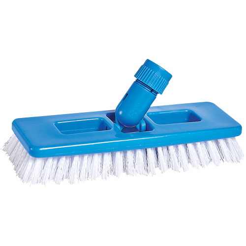Brosse universelle &agrave; r&eacute;curer et pour coulis, 9" l, Soies Polypropyl&egrave;ne, Blanc Les Fournitures Industrielles Méga