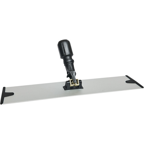 Microfiber Hook & Loop Dust Mop Frame, 18", Aluminum Les Fournitures Industrielles Méga
