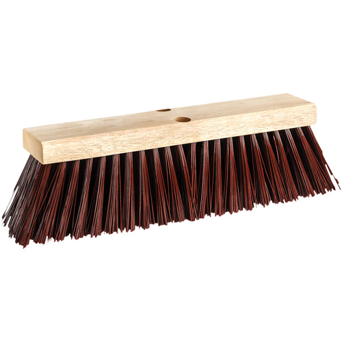 Balai-brosse de rue, 14", Extra-ferme, Soies Polypropyl&egrave;ne Les Fournitures Industrielles Méga