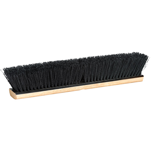 T&ecirc;te de balai-brosse, 18", Moyen, Soies PVC/Tampico Les Fournitures Industrielles Méga
