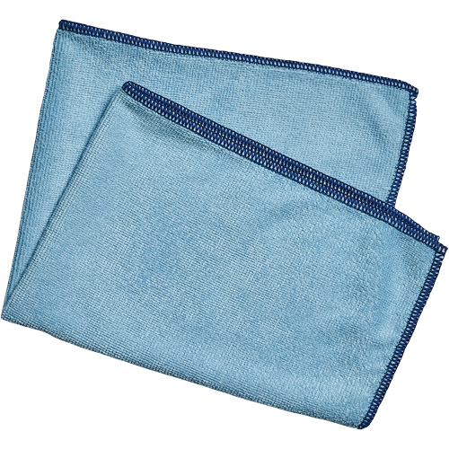 Chiffon &agrave; &eacute;pousseter SilverCloth, Microfibre, Bleu Les Fournitures Industrielles Méga
