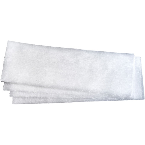 Chiffons pour vadrouille Static Attack, Poly&eacute;thyl&egrave;ne, Blanc Les Fournitures Industrielles Méga