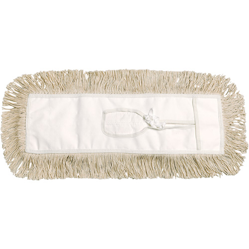 Vadrouille &agrave; &eacute;pousseter, Style &agrave; attacher, Coton, 36" lo x 5" la Les Fournitures Industrielles Méga
