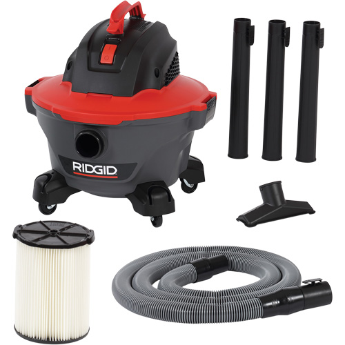 Aspirateur sec/humide NXT RT0600, Secs-humides, 4,25 CV, 6 gal. US (22,7 litres) Les Fournitures Industrielles Méga