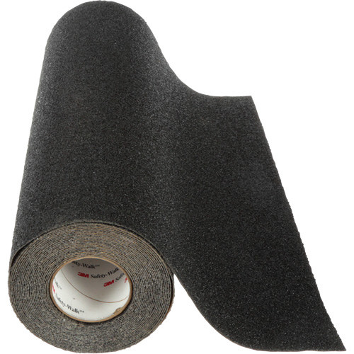 Ruban avec abrasif &agrave; gros grains anti-d&eacute;rapant Safety-Walk, 36" x 30', Noir Les Fournitures Industrielles Méga