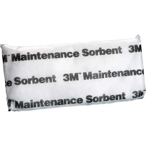 Tampon absorbant de maintenance, Huile seulement, 15" lo x 7" la, 12,6 gal absorption/pqt Les Fournitures Industrielles Méga