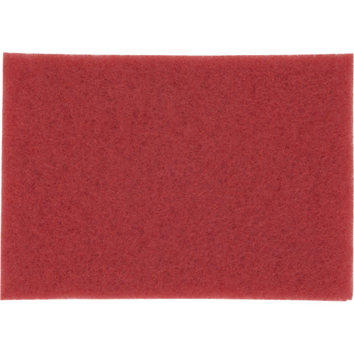 Hi-Performance Pad, 14" x32", Buffing/Cleaning, Red Les Fournitures Industrielles Méga