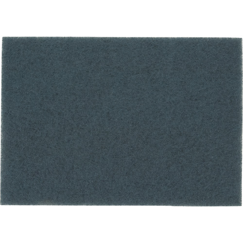 Tampon pour planchers, 14" x 20", Nettoyage/&agrave; r&eacute;curer, Bleu Les Fournitures Industrielles Méga