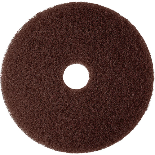 Natural Blend Pad, 12", Stripping, Brown Les Fournitures Industrielles Méga