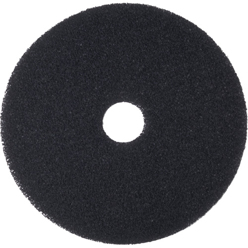 Hi-Performance Pad, 14" x 20", Stripping, Black Les Fournitures Industrielles Méga