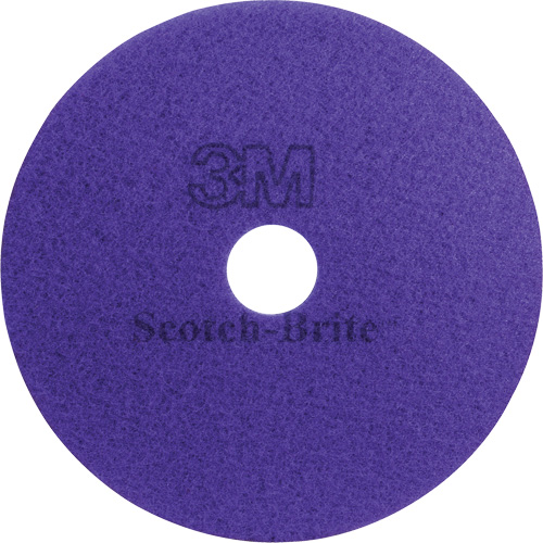 Tampon haute performance, 12", Nettoyage/Polissage, Mauve Les Fournitures Industrielles Méga