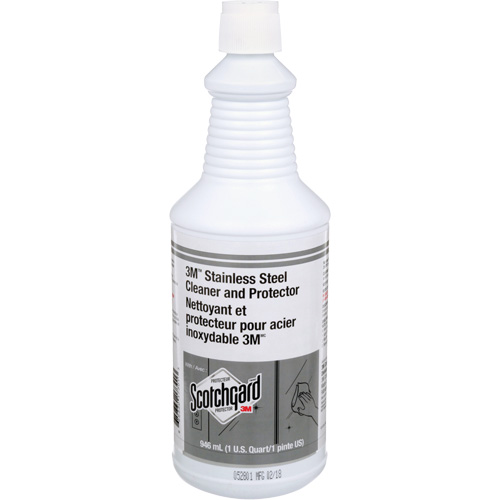 Produit de nettoyage et protection pour lacier inoxydable, 946,4 ml, Bouteille Les Fournitures Industrielles Méga