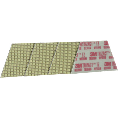 Tampon abrasif Trizact Diamond TZ, Ponçage/Polissage, Rouge Les Fournitures Industrielles Méga