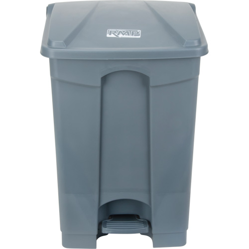 Poubelle &agrave; p&eacute;dale, Plastique, Capacit&eacute; 12 gal. US Les Fournitures Industrielles Méga