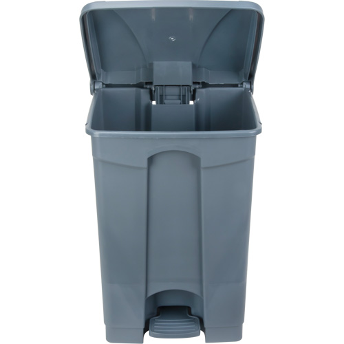 Poubelle &agrave; p&eacute;dale, Plastique, Capacit&eacute; 12 gal. US Les Fournitures Industrielles Méga