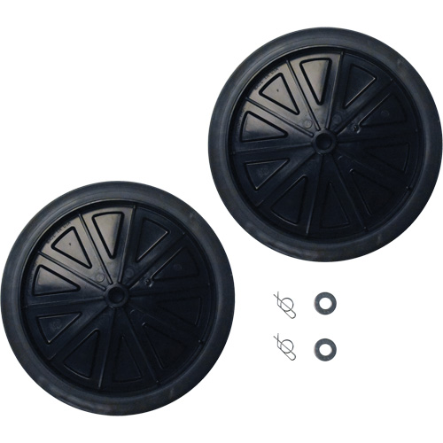 Replacement Wheel Kit for Receptacle Dolly Les Fournitures Industrielles Méga