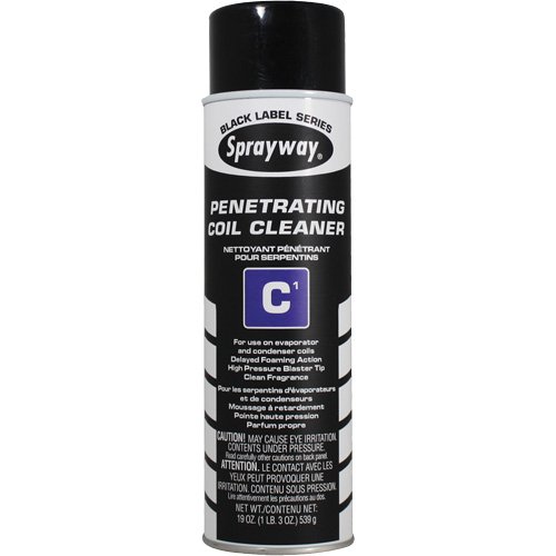 C1 Penetrating Coil Cleaner, 19 fl. oz., Aerosol Can Les Fournitures Industrielles Méga