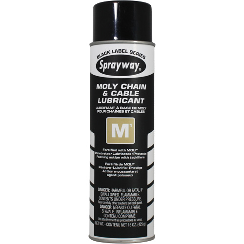 M1 Moly Chain & Cable Lubricant, Aerosol Can Les Fournitures Industrielles Méga