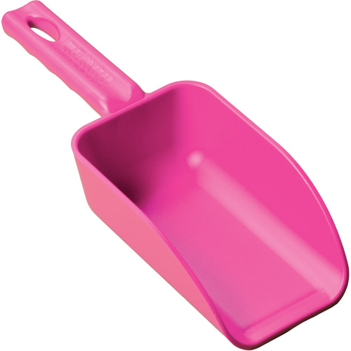 Mini Hand Scoop, Plastic, Pink, 16 oz. Les Fournitures Industrielles Méga