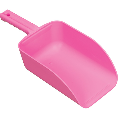 Large Hand Scoop, Plastic, Pink, 82 oz. Les Fournitures Industrielles Méga
