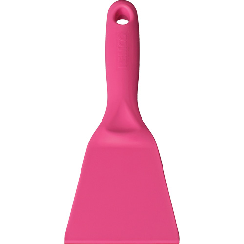 Plastic Scraper, Pink, 3" W x 8" L Les Fournitures Industrielles Méga