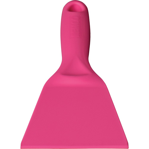 Plastic Scraper, Pink, 3" W x 8" L Les Fournitures Industrielles Méga