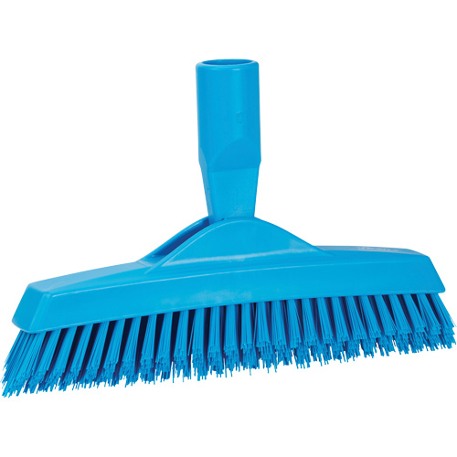 Brosse &agrave; coulis, Soies Ferme, Longueur de 9-1/4", Bleu Les Fournitures Industrielles Méga