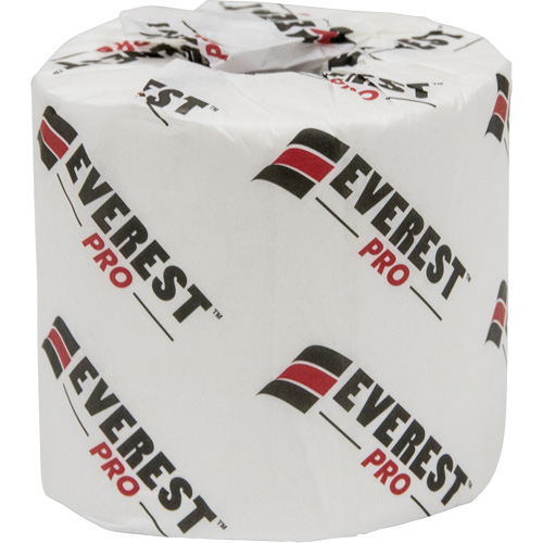 Papier hygi&eacute;nique Everest Pro, 2 Pli, 500 Feuilles/Rouleu, Longueur 125', Blanc Les Fournitures Industrielles Méga