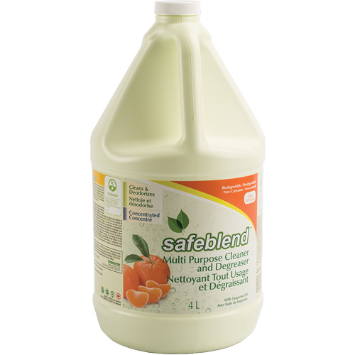 Nettoyant tout usage &agrave; l'huile de tangerine, 4 L, Cruche Les Fournitures Industrielles Méga