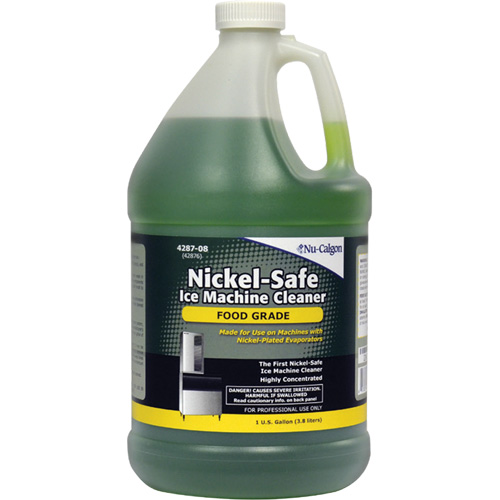 Nettoyant pour machine &agrave; glace sans danger pour les surfaces nickel&eacute;es, 1 gal., Cruche Les Fournitures Industrielles Méga