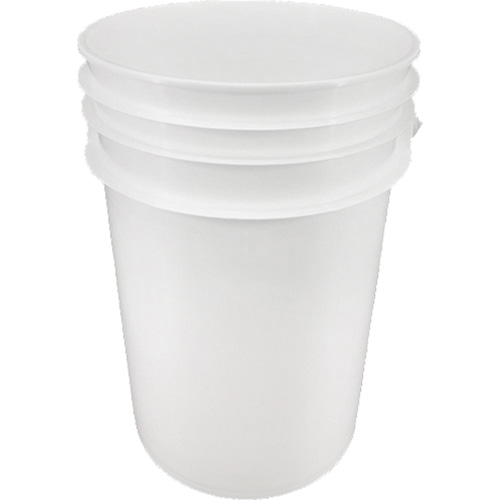Heavy-Duty Pail, Plastic, 6 gal. Les Fournitures Industrielles Méga