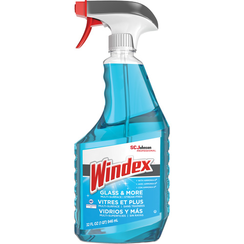 Nettoyant pour verre Windex avec Ammonia-D, 32 oz liq., Bouteille &agrave; g&acirc;chette Les Fournitures Industrielles Méga