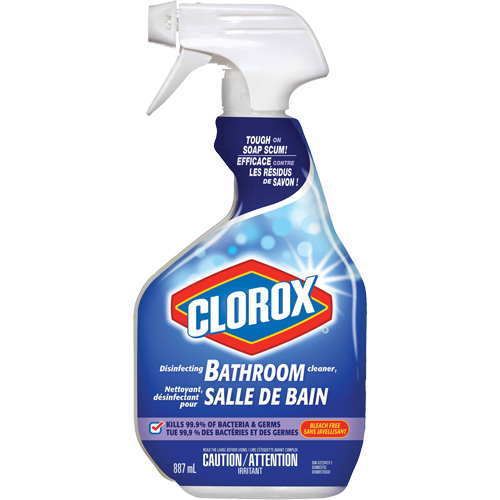 Disinfecting Bathroom Cleaner, 887 ml, Trigger Bottle Les Fournitures Industrielles Méga