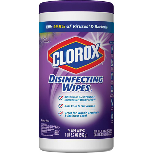 Disinfecting Wipes, 75 Count Les Fournitures Industrielles Méga