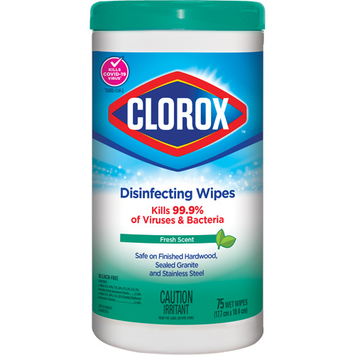 Disinfecting Wipes, 75 Count Les Fournitures Industrielles Méga