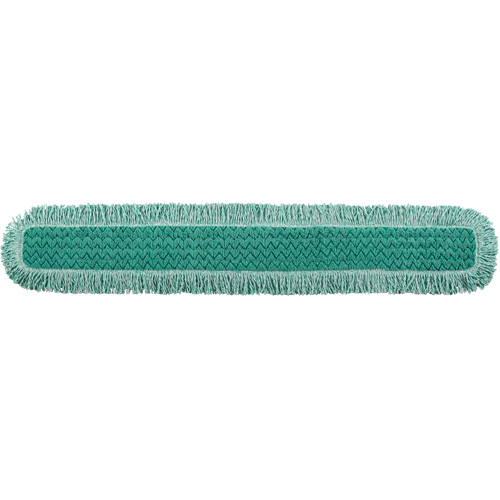Tampon avec frange pour vadrouille &agrave; &eacute;pousseter Hygen, Style Boucles et crochets, Microfibre, 52" lo x 9" la Les Fournitures Industrielles Méga