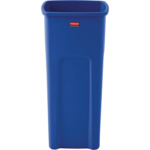 Untouchable&reg; Square Recycling Container, Bulk, Plastic, 23 US gal. Les Fournitures Industrielles Méga