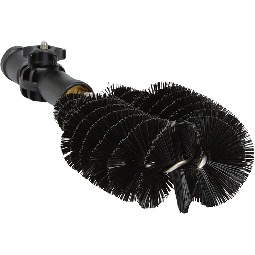 Brosse &agrave; tubes, Soies Ferme, Longueur de 11", Noir Les Fournitures Industrielles Méga