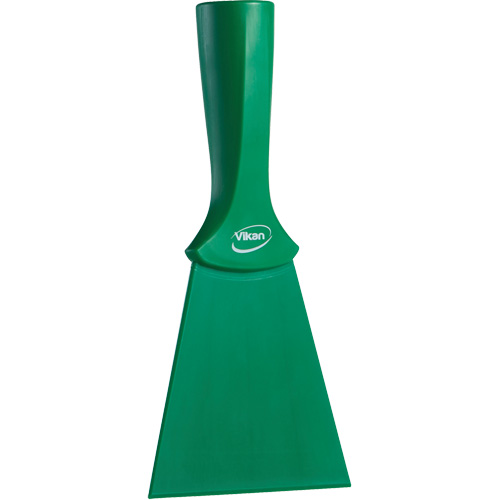 Grattoir en nylon avec poign&eacute;e filet&eacute;e, Vert, 4" la x 8" lo Les Fournitures Industrielles Méga