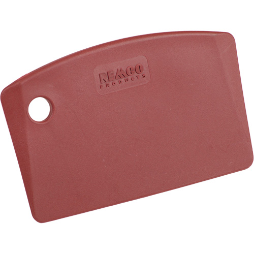 Metal Detectable Mini Bench Scraper, Red, 5-1/4" W x 3-2/5" L Les Fournitures Industrielles Méga